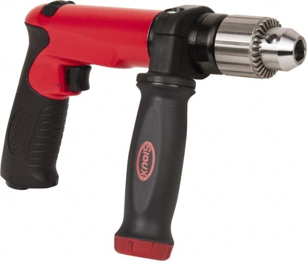 Sioux Tools 5430KL Reversible Right Angle Drill, 3/8 Keyless Chuck, 1200  RPM