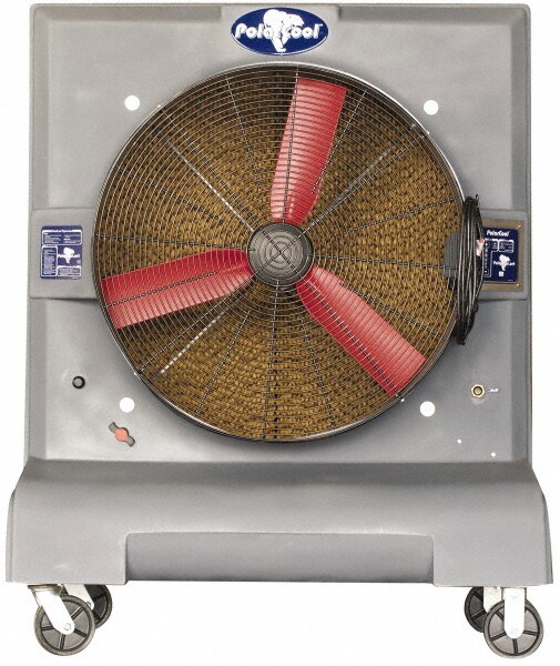 Evaporative Cooler: 38 gal, 1/2 hp