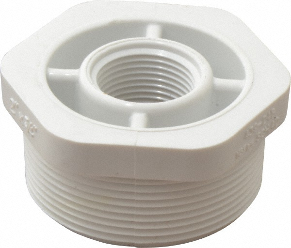 Value Collection 2 x 3/4" PVC Plastic Pipe Bushing MSC Direct