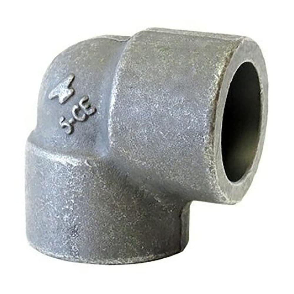 Anvil 362000606 Black 90 ° Elbow: 3/8", Welded Image