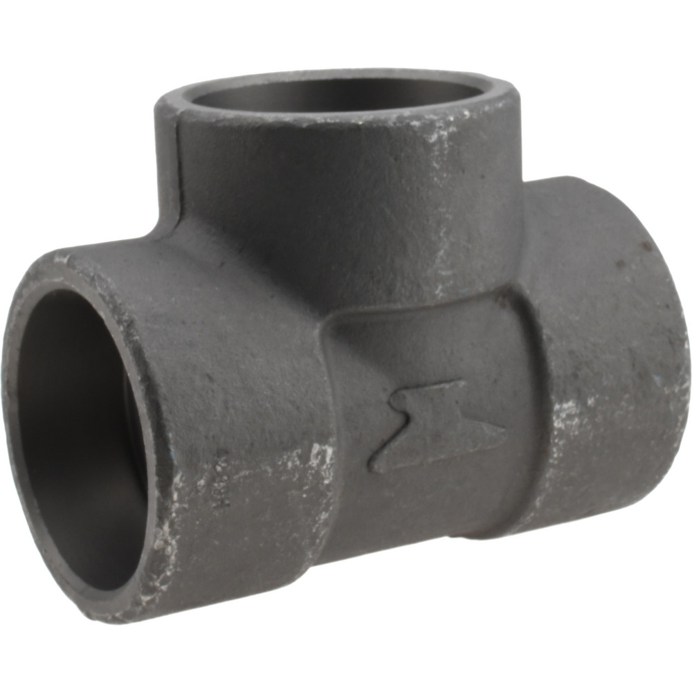 Black Tee: 2-1/2", Socket Weld - Forged Carbon Steel, Class 3000