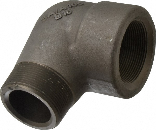 Anvil 361109705 Black 90 ° Street Elbow: 2", Threaded 