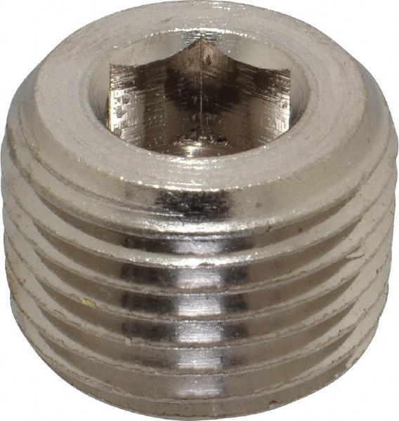 Value Collection - Brass Pipe Countersunk Plug: 1/2