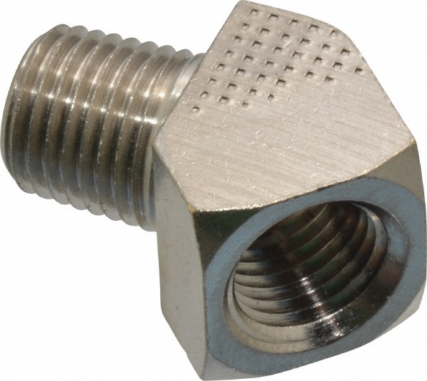 Value Collection Brass Pipe Fitting 1/4" Fitting, FNPT x MNPT MSC