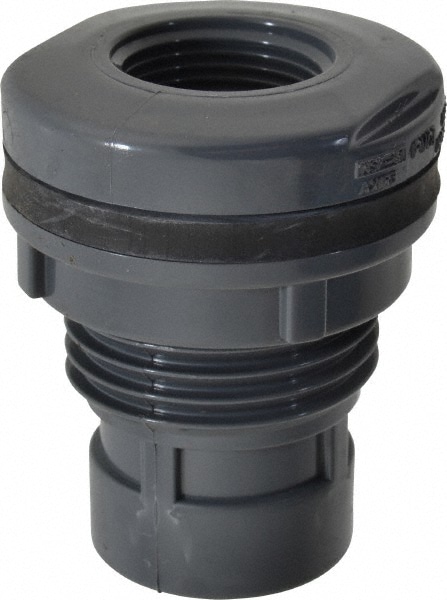 Value Collection 8172-010 1" PVC Plastic Pipe Tank Adapter Image