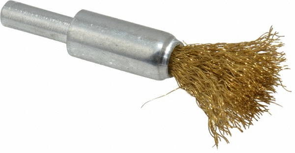 End Brushes: 1/2" Dia, Brass