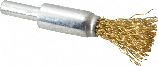 End Brushes: 1/2" Dia, Brass