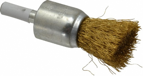 End Brushes: 3/4" Dia, Brass