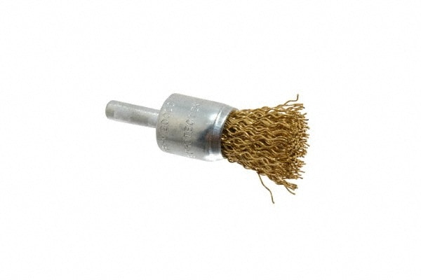 End Brushes: 3/4" Dia, Brass