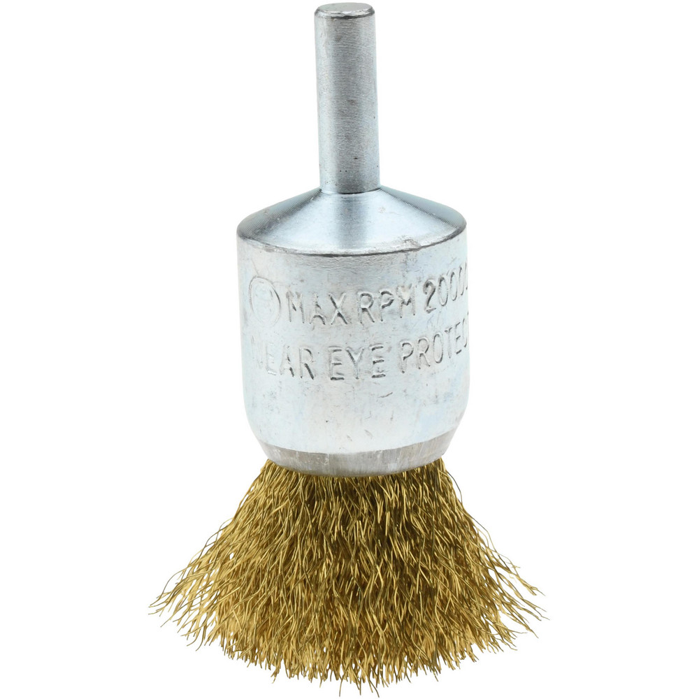 End Brushes: 1" Dia, Brass