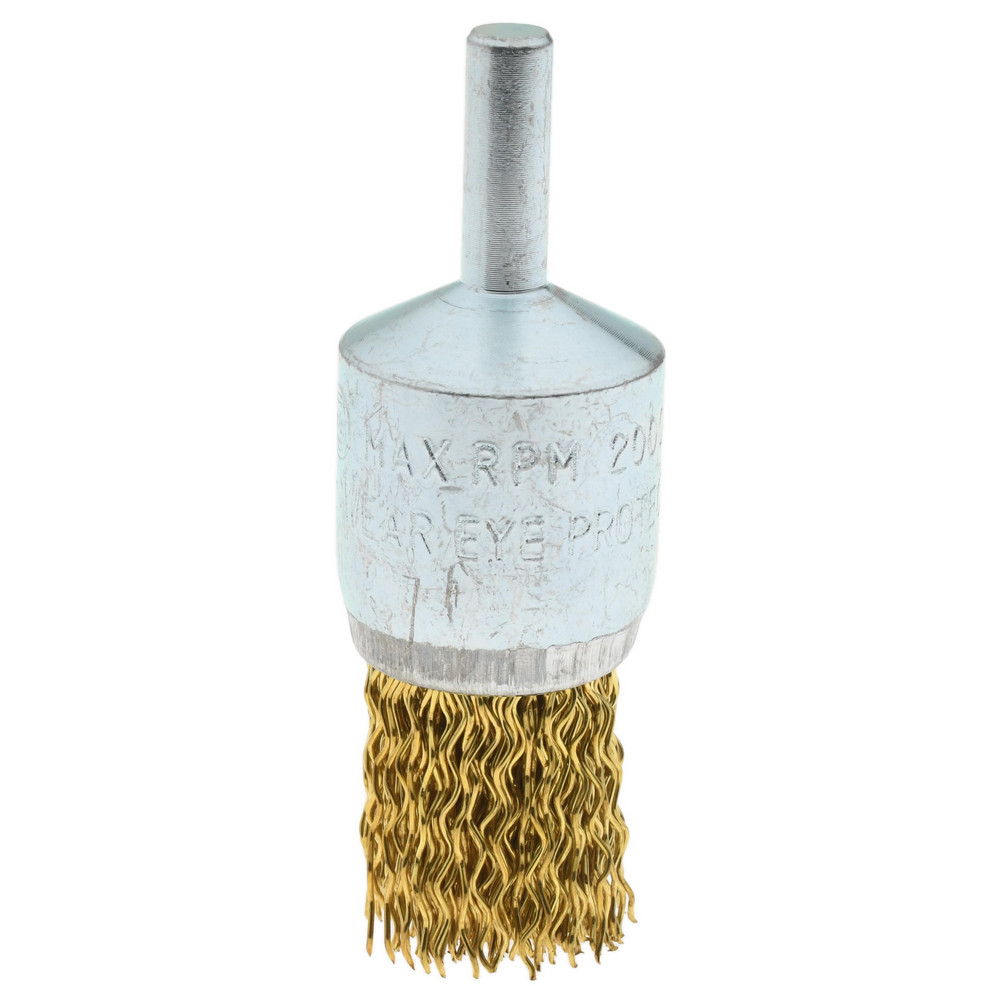 End Brushes: 1" Dia, Brass