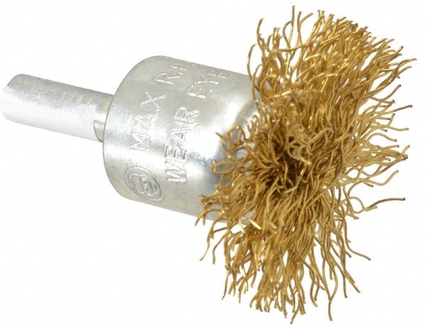 End Brushes: 1-1/2" Dia, Brass