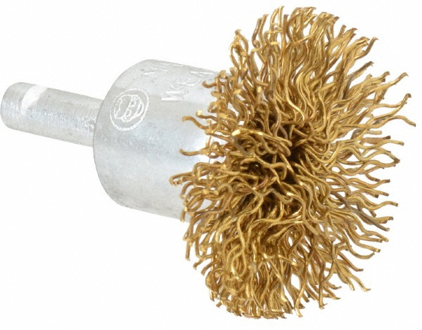 End Brushes: 1-1/2" Dia, Brass