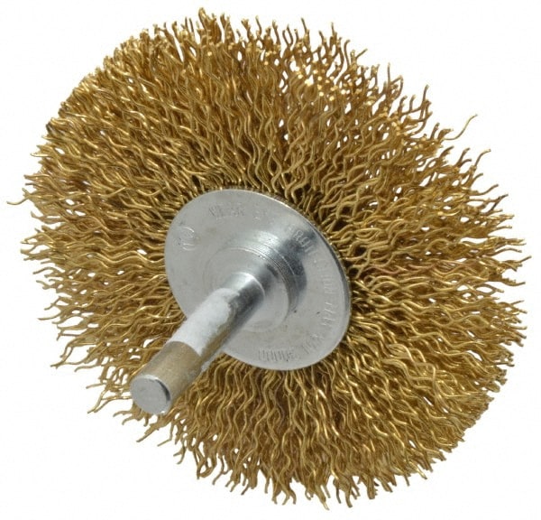 Value Collection 53075063501 Wheel Brush: 3" Wheel Dia, Crimped Image