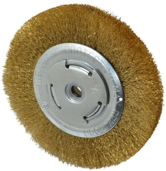 Value Collection 315012320 Wheel Brush: 6" Wheel Dia, Crimped Image