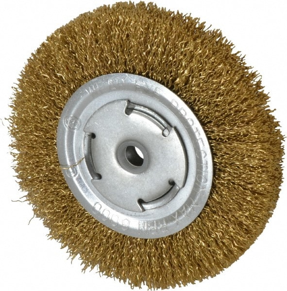 Value Collection 315012350 Wheel Brush: 6" Wheel Dia, Crimped Image