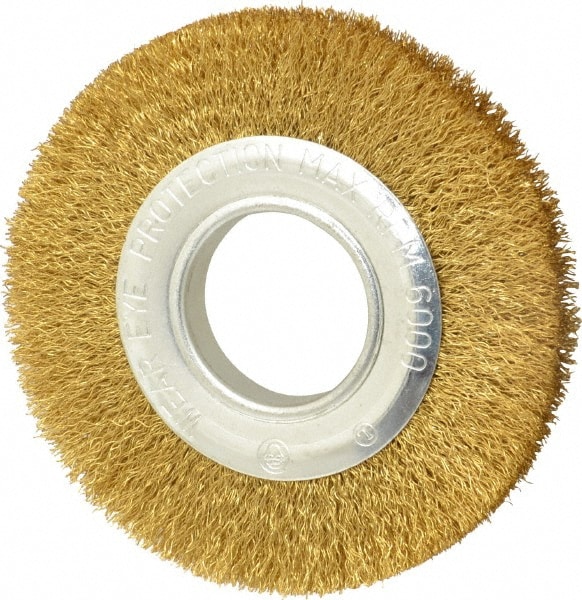 Value Collection 315078330 Wheel Brush: 6" Wheel Dia, Crimped Image