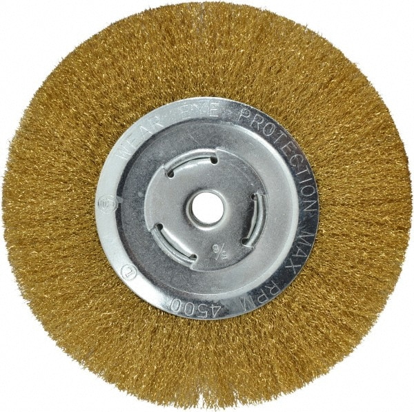 Value Collection 320012320 Wheel Brush: 8" Wheel Dia, Crimped Image