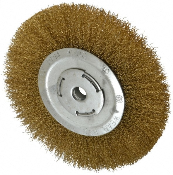 Value Collection 320012335 Wheel Brush: 8" Wheel Dia, Crimped Image