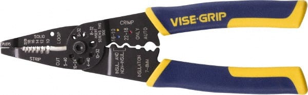 Irwin 2078309 Wire Stripper: 22 AWG to 10 AWG Max Capacity 