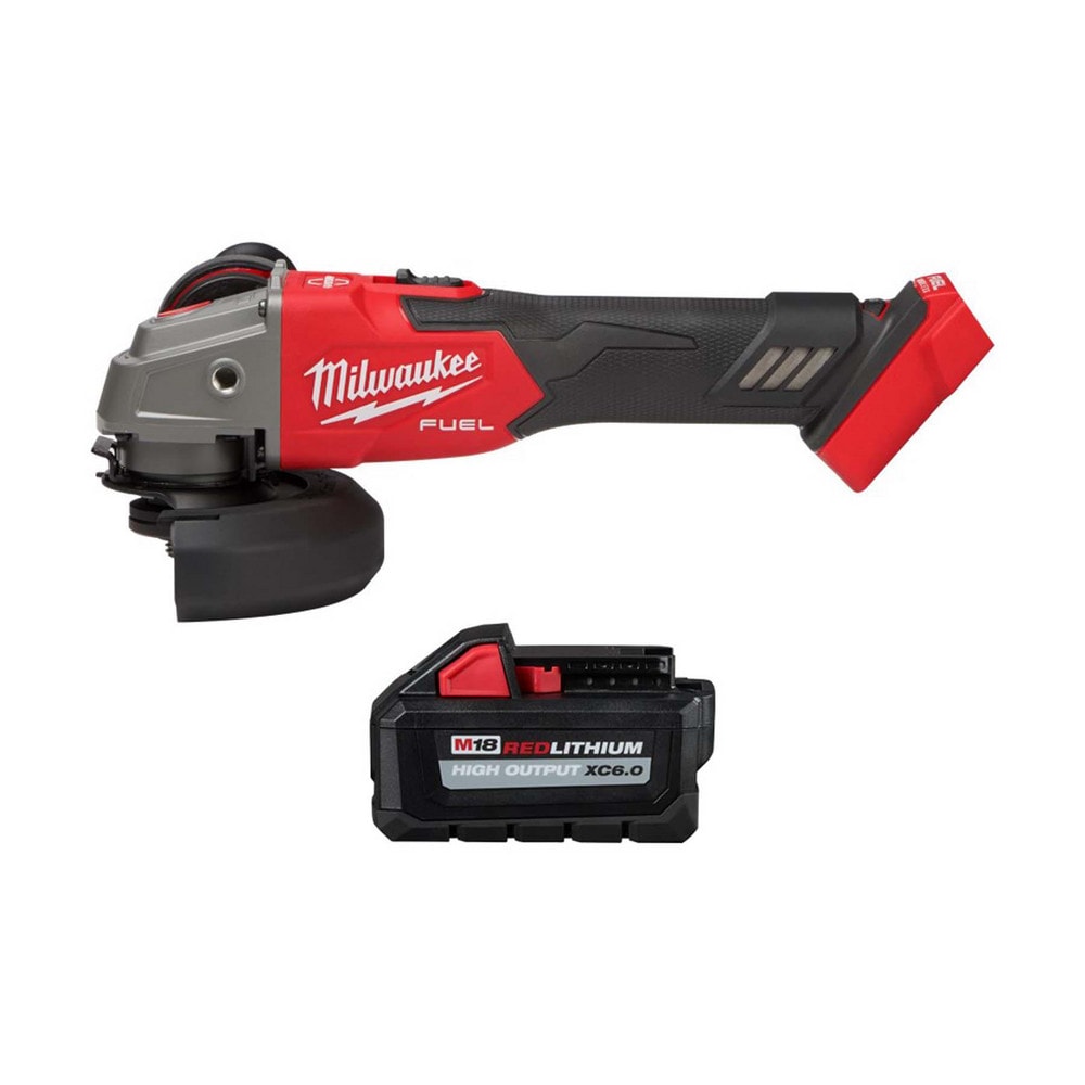 Angle & Disc Grinders; Wheel Diameter (Inch): 4-1/2 ; Voltage: 18.00 ; Spindle Size: 5/8-11 ; Speed (RPM): 8500 ; Brushless Motor: Yes ; Batteries Included: Yes