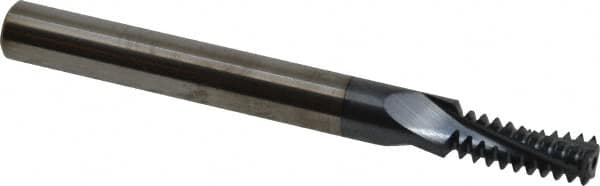 Carmex B0250C0518UN Helical Flute Thread Mill: 5/16-18, Internal, 3 Flute, 1/4" Shank Dia, Solid Carbide 