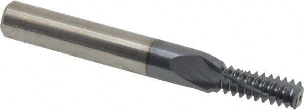 Carmex B0312C0616UN Helical Flute Thread Mill: 3/8-16, Internal, 3 Flute, 5/16" Shank Dia, Solid Carbide 