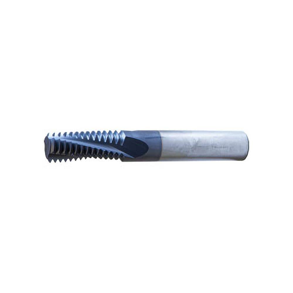 Carmex B0625C159UN Helical Flute Thread Mill: 7/8-9, Internal, 3 Flute, 5/8" Shank Dia, Solid Carbide 