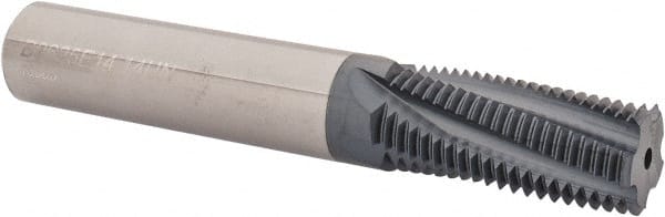 Carmex B0625E1414UN Helical Flute Thread Mill: 7/8-14, Internal, 5 Flute, 5/8" Shank Dia, Solid Carbide 