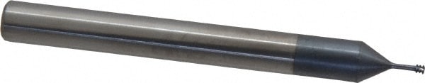 Carmex S0250C1756UN Helical Flute Thread Mill: #2 & #3, Internal, 3 Flute, 1/4" Shank Dia, Solid Carbide Image