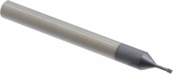 Carmex S0250C2048UN Helical Flute Thread Mill: #3 & #4, Internal, 3 Flute, 1/4" Shank Dia, Solid Carbide 