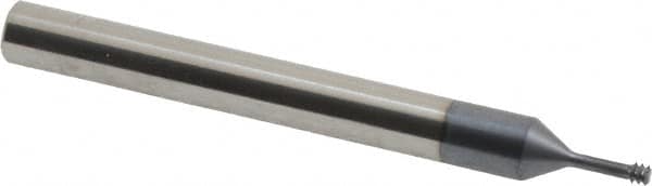 Carmex S0250C2840UN Helical Flute Thread Mill: Internal, 3 Flute, 1/4" Shank Dia, Solid Carbide 