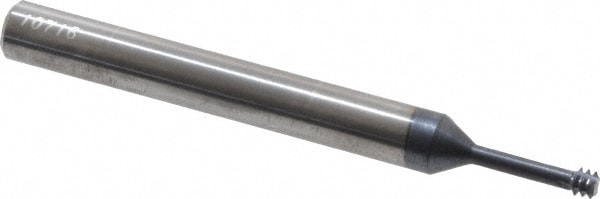 Carmex MTS0250C4932UN Helical Flute Thread Mill: #8-32, Internal, 3 Flute, 1/4" Shank Dia, Solid Carbide Image