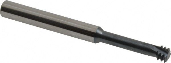 Carmex S0250C941.25ISO Helical Flute Thread Mill: Internal, 3 Flute, 1/4" Shank Dia, Solid Carbide Image