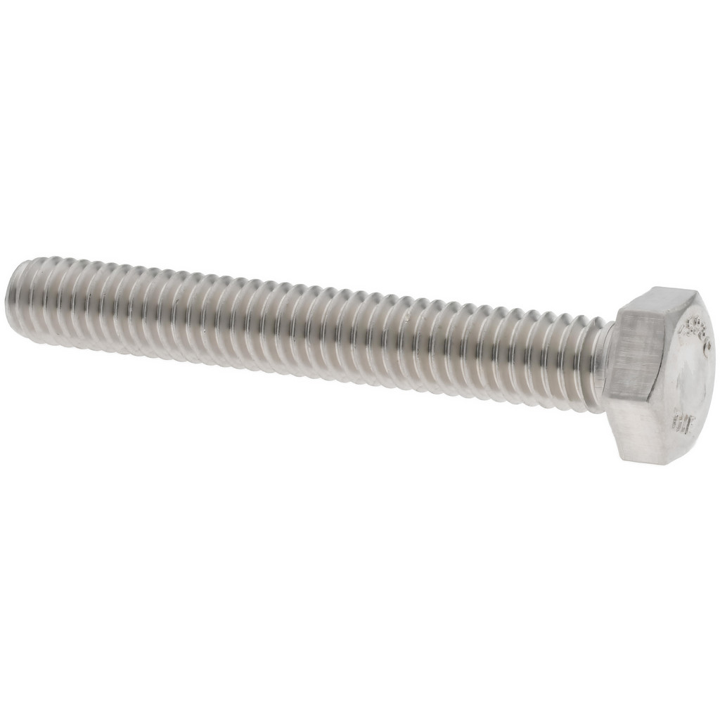 Value Collection R57001123 Hex Head Cap Screw: 5/16-18 x 2-1/4", Grade 18-8 Stainless Steel, Uncoated Image