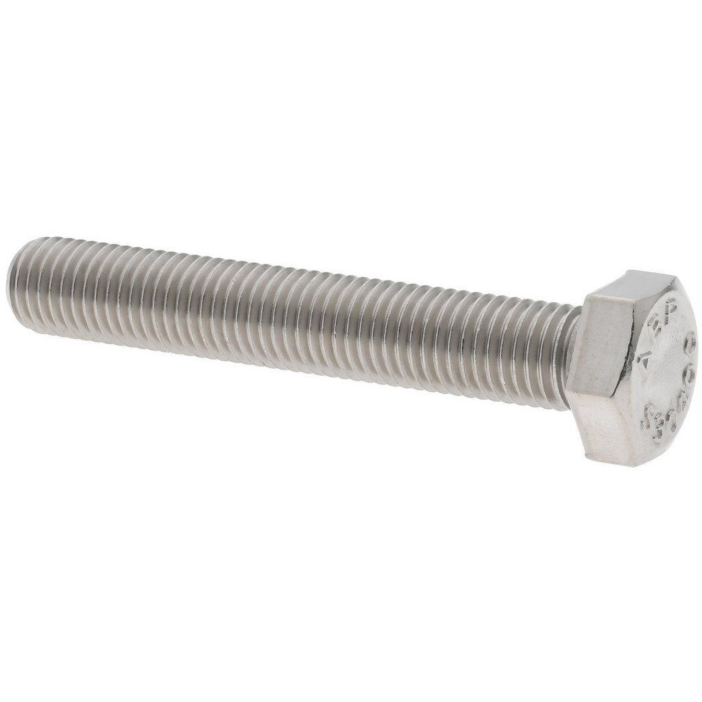 Value Collection R57001132 Hex Head Cap Screw: 5/16-24 x 2", Grade 18-8 Stainless Steel, Uncoated Image
