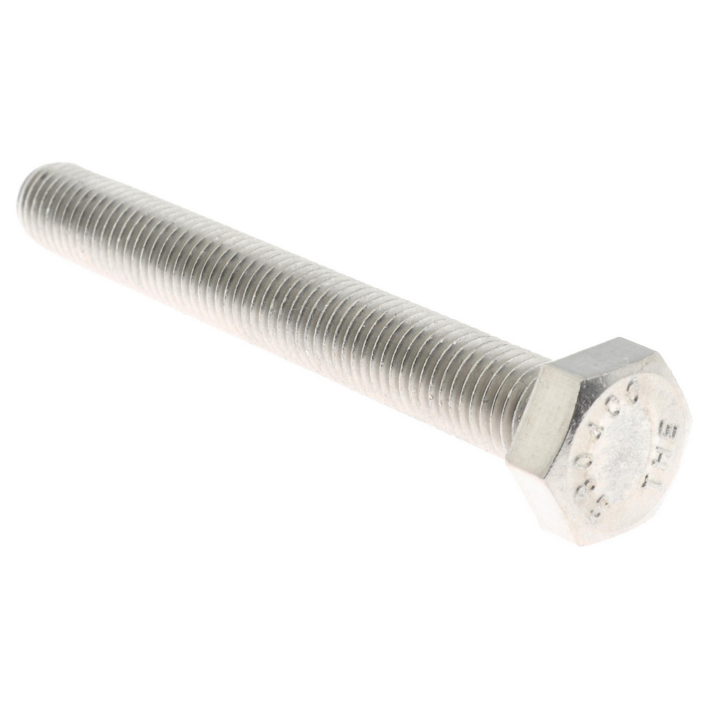 Value Collection R57001133 Hex Head Cap Screw: 5/16-24 x 2-1/2", Grade 18-8 Stainless Steel, Uncoated Image
