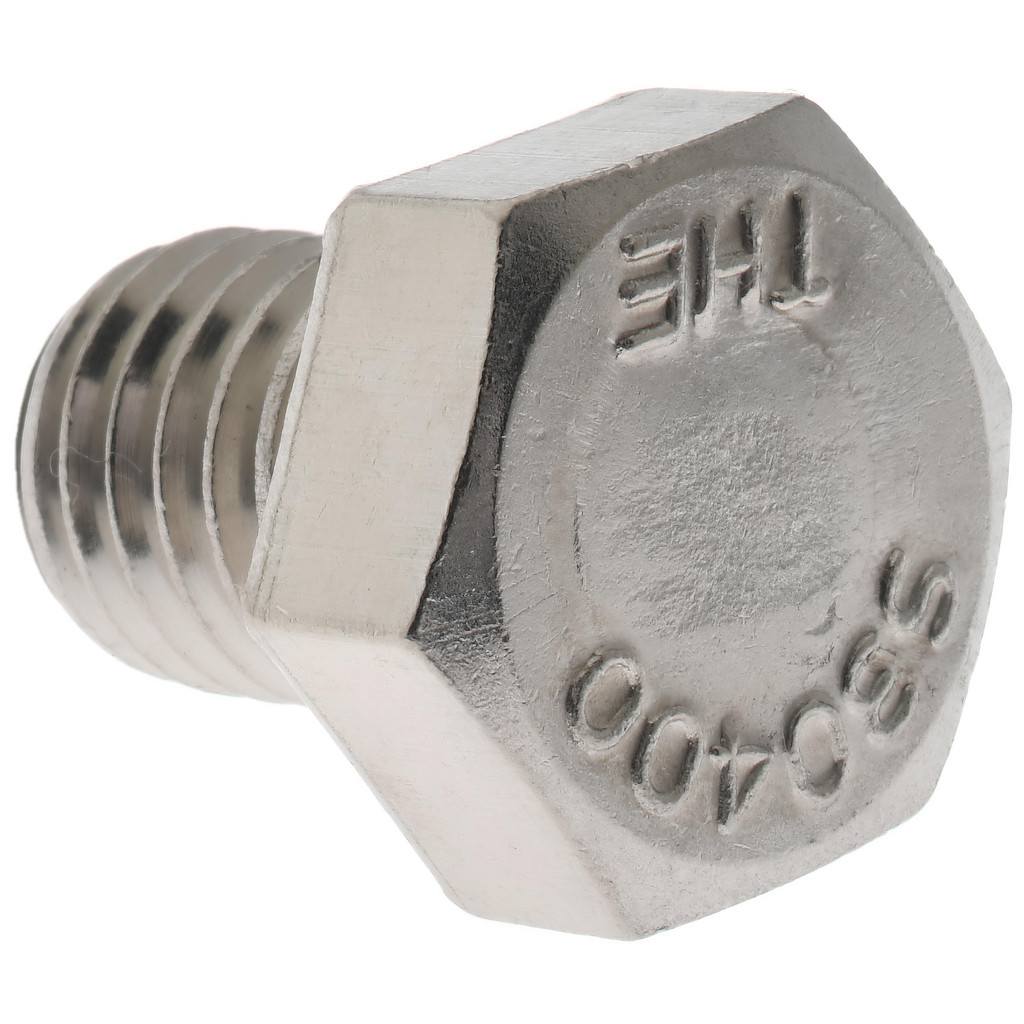 Value Collection R57001161 Hex Head Cap Screw: 1/2-13 x 5/8", Grade 18-8 Stainless Steel, Uncoated Image