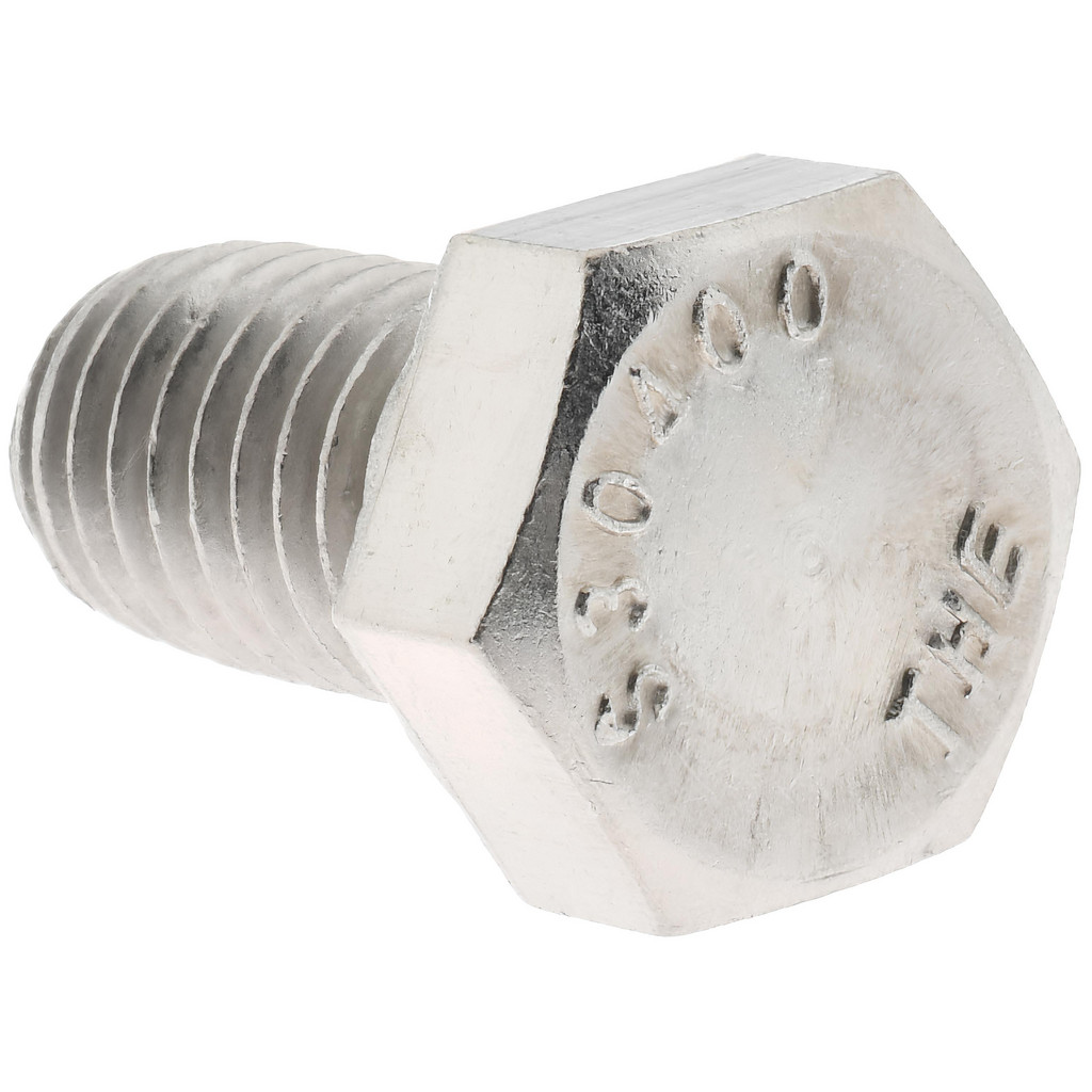 Value Collection R57001162 Hex Head Cap Screw: 1/2-13 x 7/8", Grade 18-8 Stainless Steel, Uncoated Image