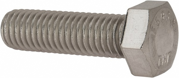 Value Collection 207494 Hex Head Cap Screw: 1/2-13 x 1-3/4", Grade 18-8 Stainless Steel, Uncoated Image