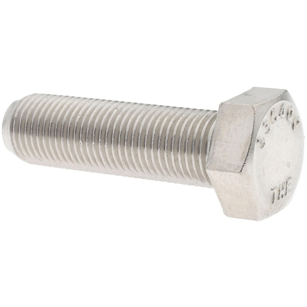 Value Collection R57001172 Hex Head Cap Screw: 1/2-20 x 1-3/4", Grade 18-8 Stainless Steel, Uncoated Image