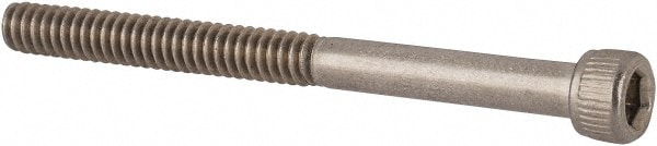 Value Collection R57001010 Hex Head Cap Screw: #4-40 x 1-3/8", Grade 18-8 Stainless Steel, Uncoated Image