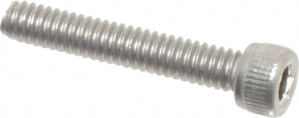 Value Collection R57001015 Hex Head Cap Screw: #5-40 x 3/4", Grade 18-8 Stainless Steel, Uncoated Image