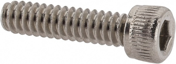 Value Collection R57001019 Hex Head Cap Screw: #6-32 x 9/16", Grade 18-8 Stainless Steel, Uncoated Image