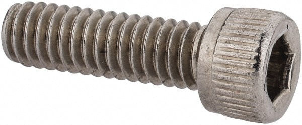 Value Collection R57001023 Hex Head Cap Screw: #8-32 x 9/16", Grade 18-8 Stainless Steel, Uncoated Image