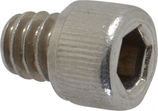 Value Collection R57001033 Hex Head Cap Screw: 1/4-20 x 1/4", Grade 18-8 Stainless Steel, Uncoated Image