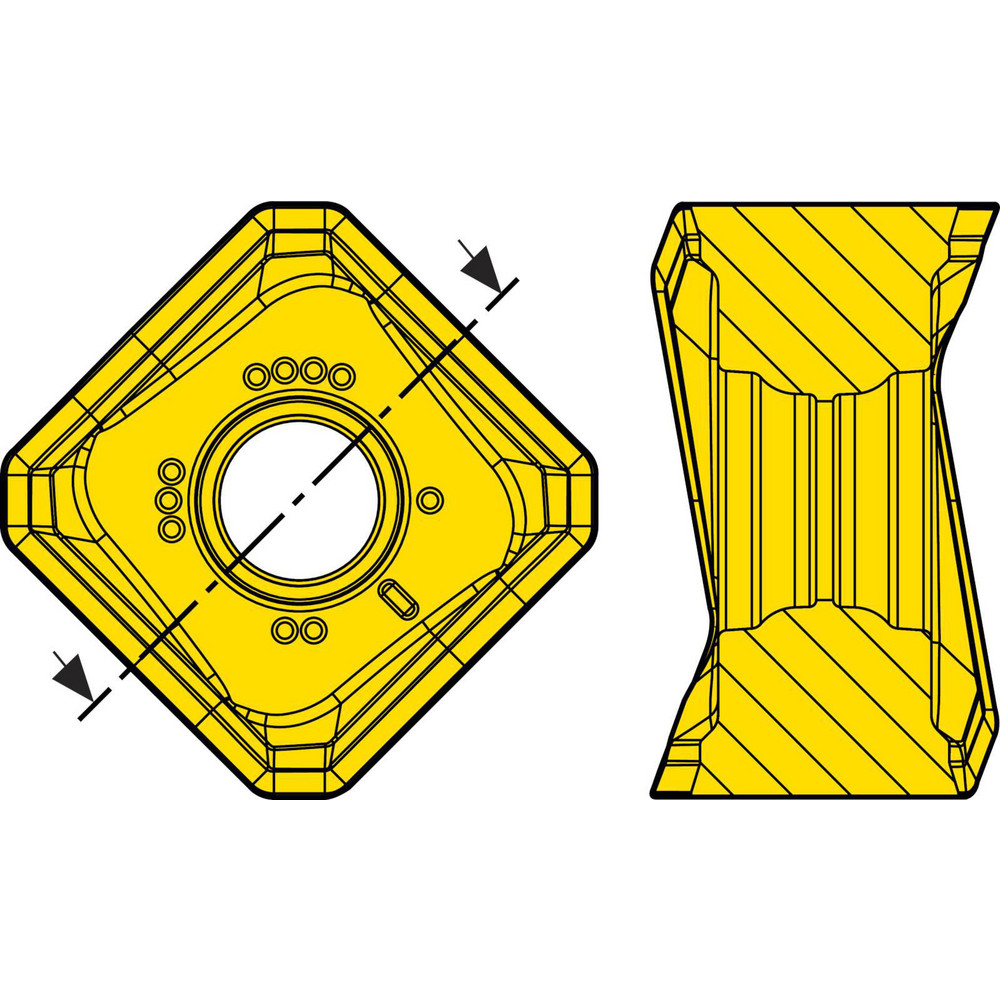 Seco Milling Insert ANSI SNMX1407ANTRM10, ISO SNMX1407ANTRM10