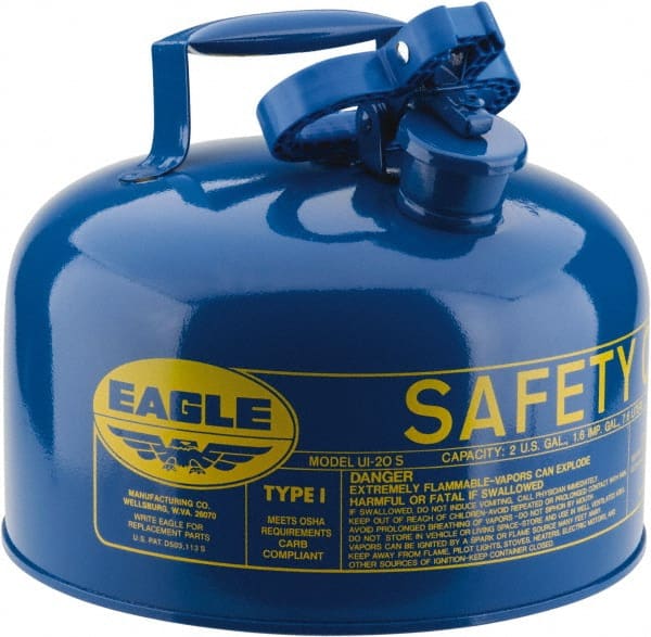 Eagle UI20SB Safety Can: 2 gal, Steel 