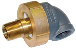 Barco BE-32011-08-24 2-1/2" Pipe, 2-1/2" Flange Thickness, 90° Casing, Straight Ball Swivel Joint 