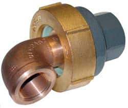 Barco BE-32007-12-24 3-1/8" Pipe, 3-1/8" Flange Thickness, Straight Casing, 90° Ball Swivel Joint 